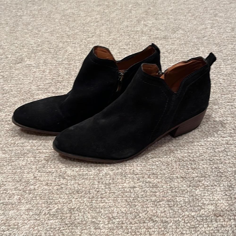 Franco Sarto suede booties